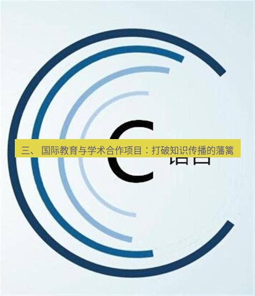 helloworld翻译 三、 国际教育与学术合作项目：打破知识传播的藩篱