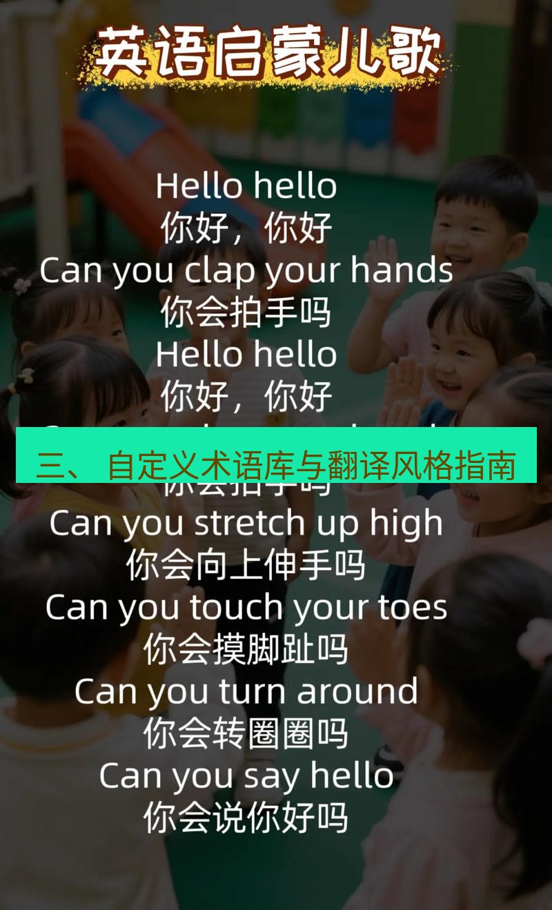 helloworld翻译 三、 自定义术语库与翻译风格指南